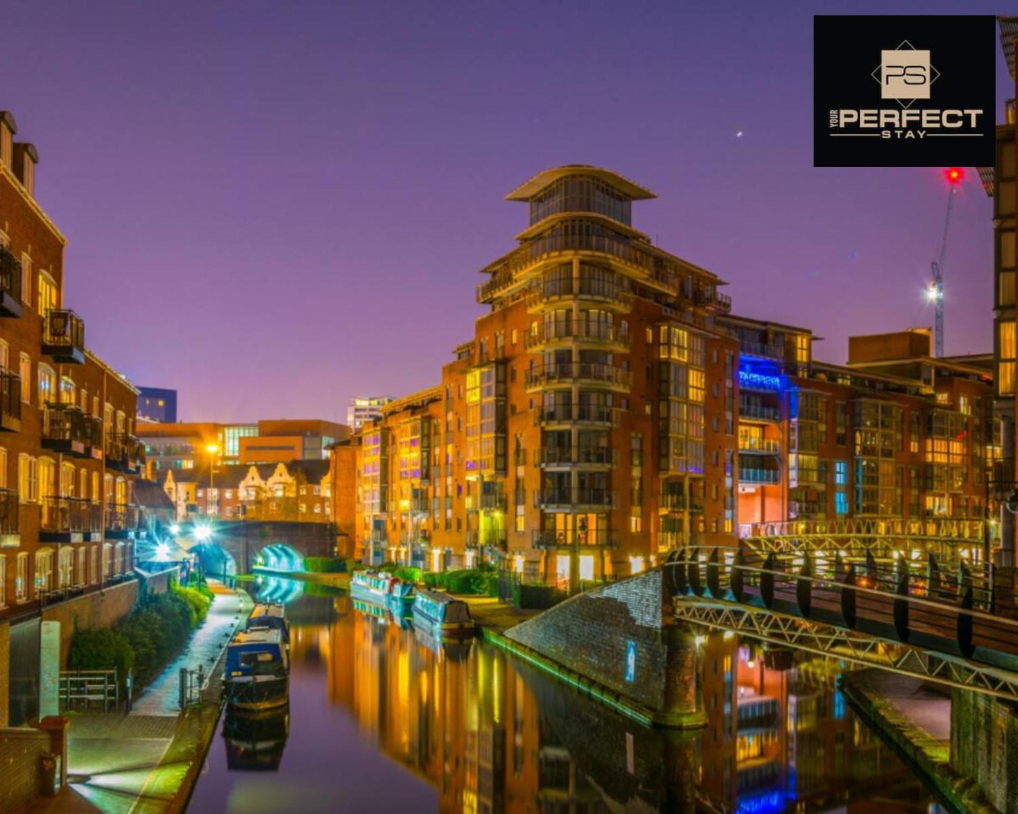 Luxe Modern Apartment By Your Perfect Stay Short Lets Birmingham Exteriér fotografie