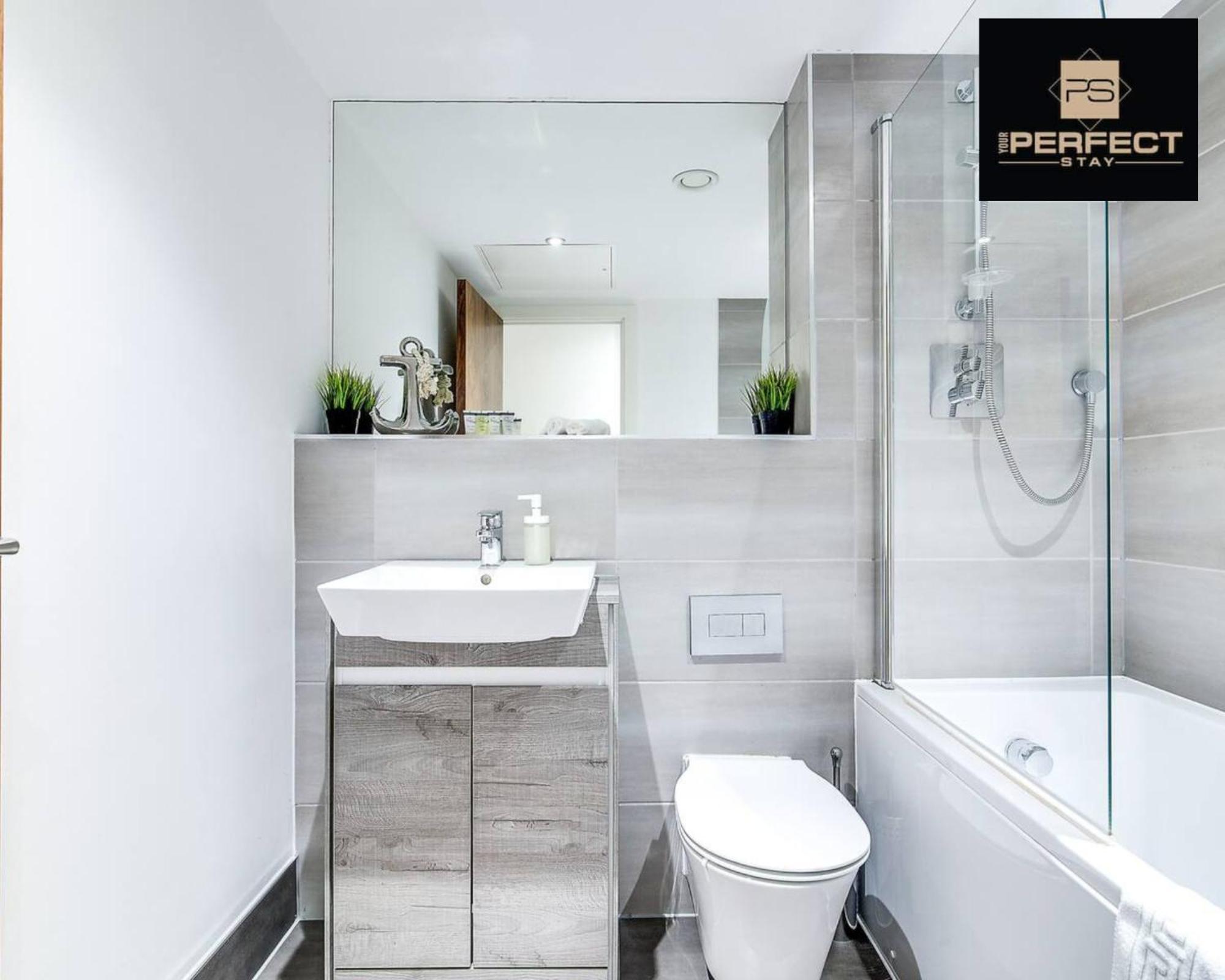 Luxe Modern Apartment By Your Perfect Stay Short Lets Birmingham Exteriér fotografie