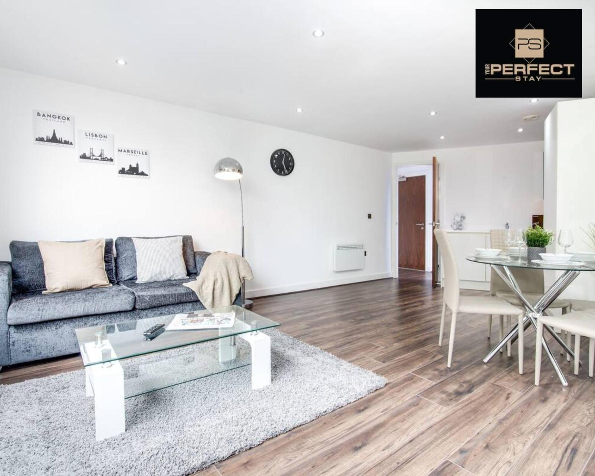 Luxe Modern Apartment By Your Perfect Stay Short Lets Birmingham Exteriér fotografie