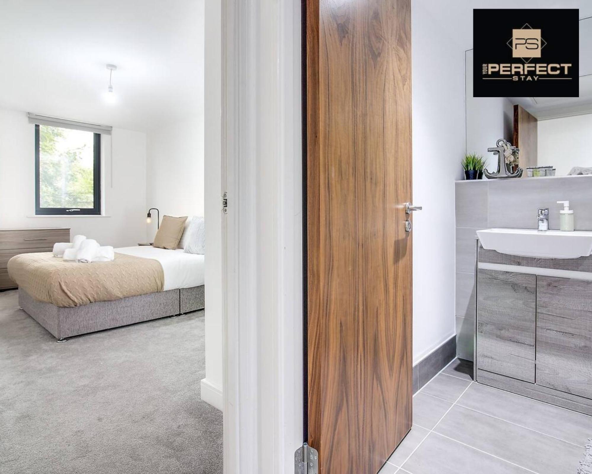 Luxe Modern Apartment By Your Perfect Stay Short Lets Birmingham Exteriér fotografie
