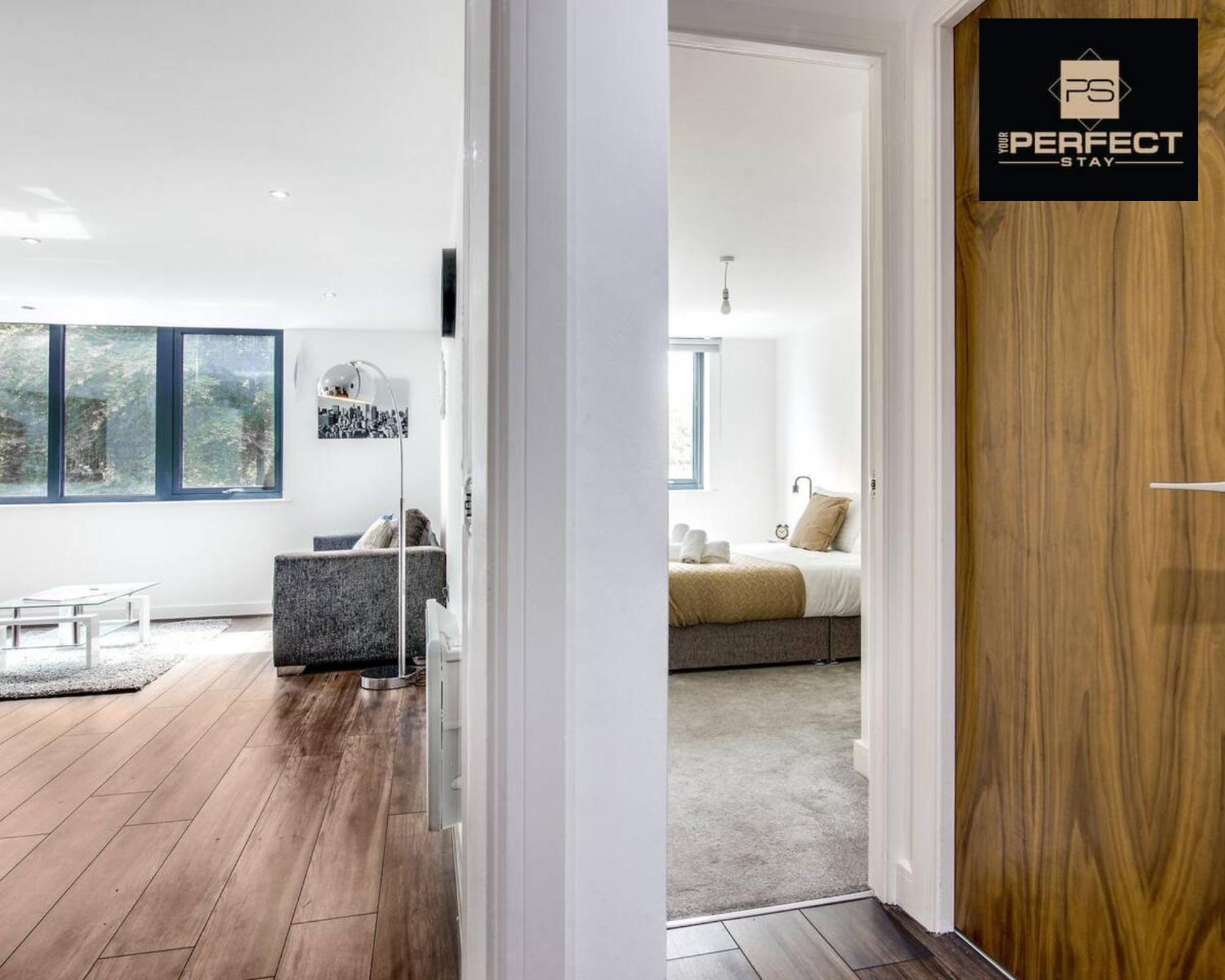 Luxe Modern Apartment By Your Perfect Stay Short Lets Birmingham Exteriér fotografie